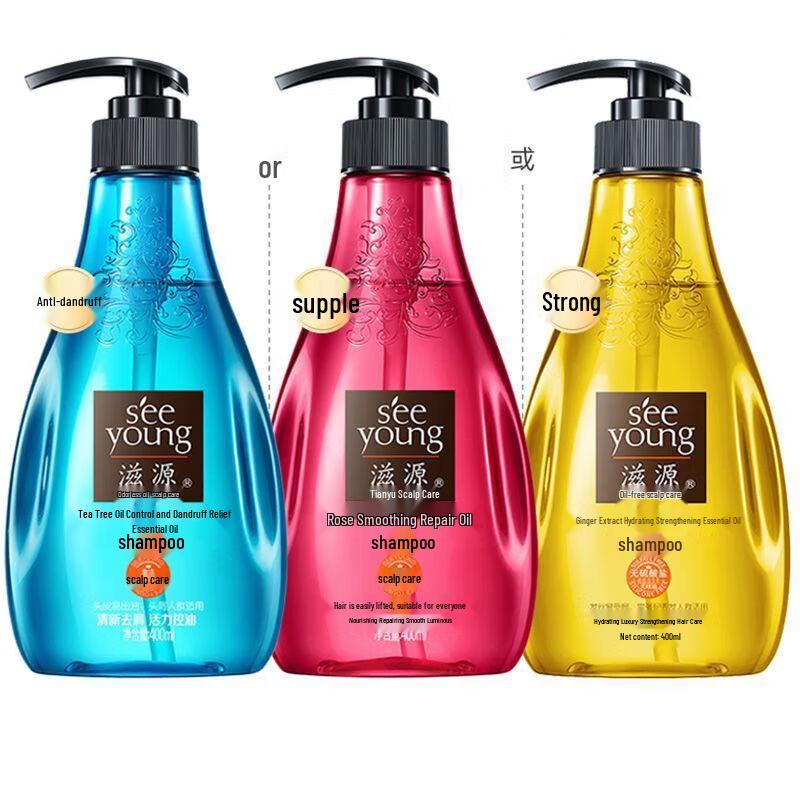 Seeyoung Tea Tree & Sapindus Oil Control Anti-Dandruff Shampoo