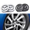 4PCS 56mm Wheel Hub Center Caps for Mazda 3 5 6 323 626 RX-8 MX-5 Atenza Axela CX-4 Vehicle Cap Decals Stickers Badge Covers
