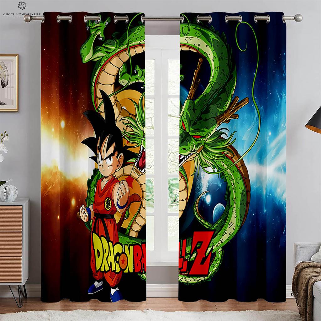 Шторы с принтом в стиле аниме для детской комнаты, спальни, гостиной, общежития, декоративные шторы, домашний текстиль