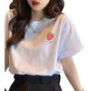 Summer Top Short Sleeve Women's Clothing Student Casual Loose Plus Size Short Sleeve