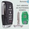 DR OHT-4882056 4A PCF7939MA Chip 433MHz Keyless Go Car Remote Key 68291687AD For Dodge RAM 1500 TRX Pickup 2019 2020 2021