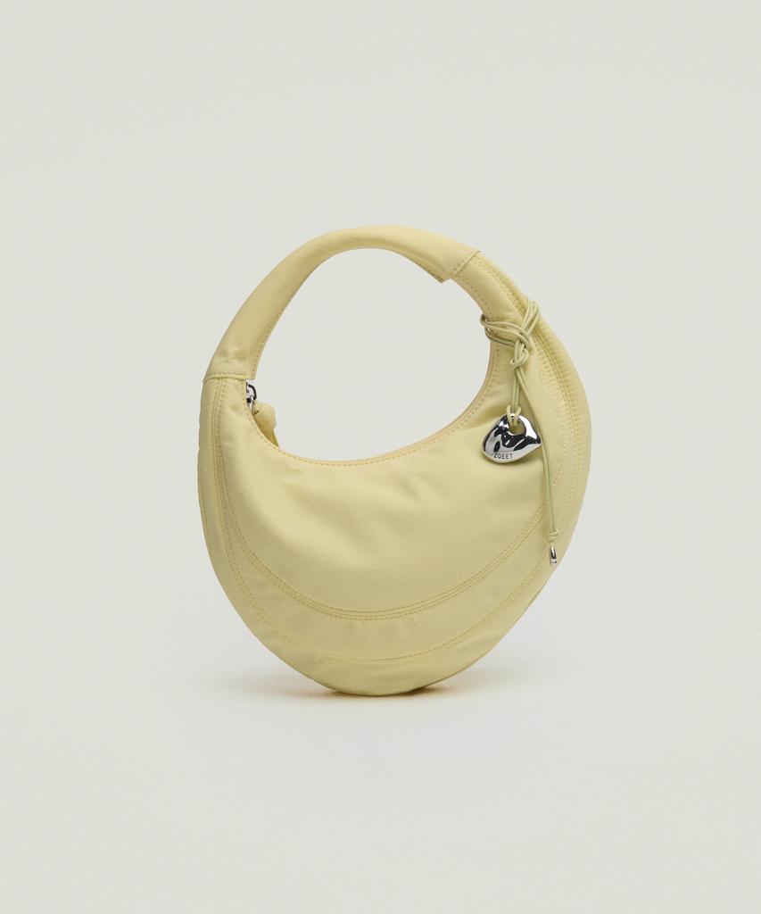 Тканевая сумка Zoeet Pebble Mini Tote (Лимонад)