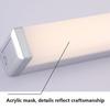 Modern LED Mirror Front Light Acrylic Long Lighting Bathroom Bedroom Vanity Mirror Lighting Indoor Led Lamp Lustre