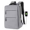 Трансграничный бизнес-рюкзак для компьютера с USB, размеры 17,3" и 15,6", для использования на открытом воздухе, возможность нанесения логотипа на заказ