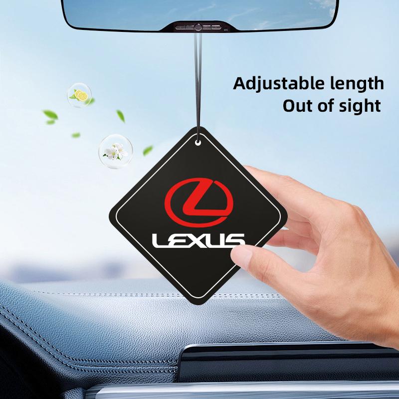 AFS1 Car Fragrance Tablets Air Freshener Perfume Decoration Pendant For Lexus RX330 IS250 Ct200h ES300h RX350 Car Flavoring keychain