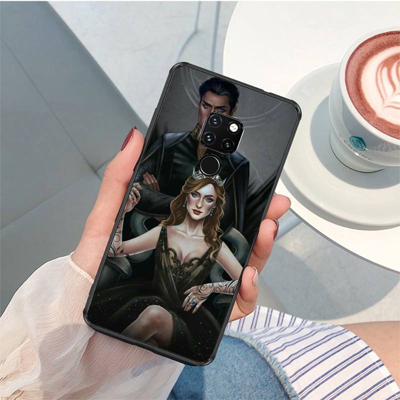 A Court of Mist and Fury Sarah J Maas Phone Case For Huawei Nova3I 3E Mate9 10 20lite 20Pro 40 30pro Funda Case