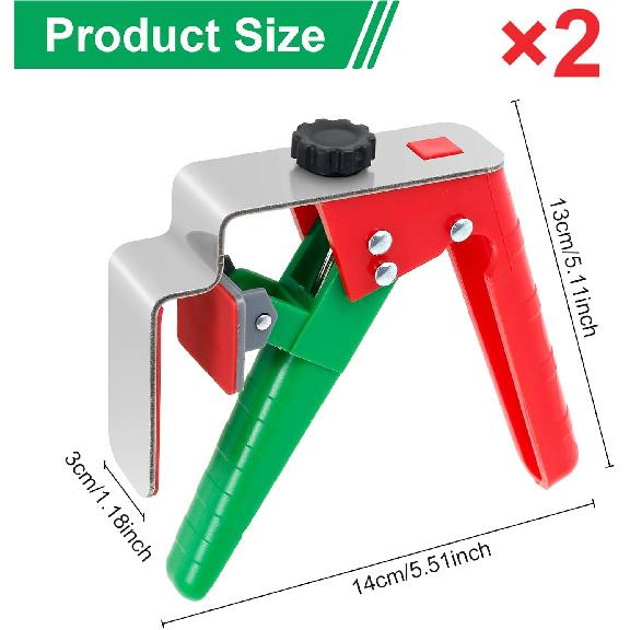 Adjustable Drawer Fixing Clamp, Universal Heavy-Duty Cabinet Cabinet Face Frame Clamps, Drawer Face Clamp For Easy And Fast Drawer Front Panel
