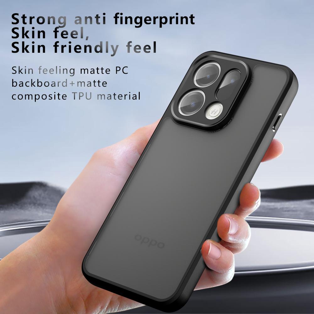 Для Google Pixel 10a Чехол Skin-Touch ТПУ + ПК Матовая Задняя Крышка Телефона, Прозрачный Черный
