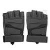 SHENKEL Half Finger Tactical Gloves, Black (glove-004bk)