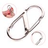 1 шт. Многофункциональные наружные карабины S-образные крючки из нержавеющей стали с оттяжками