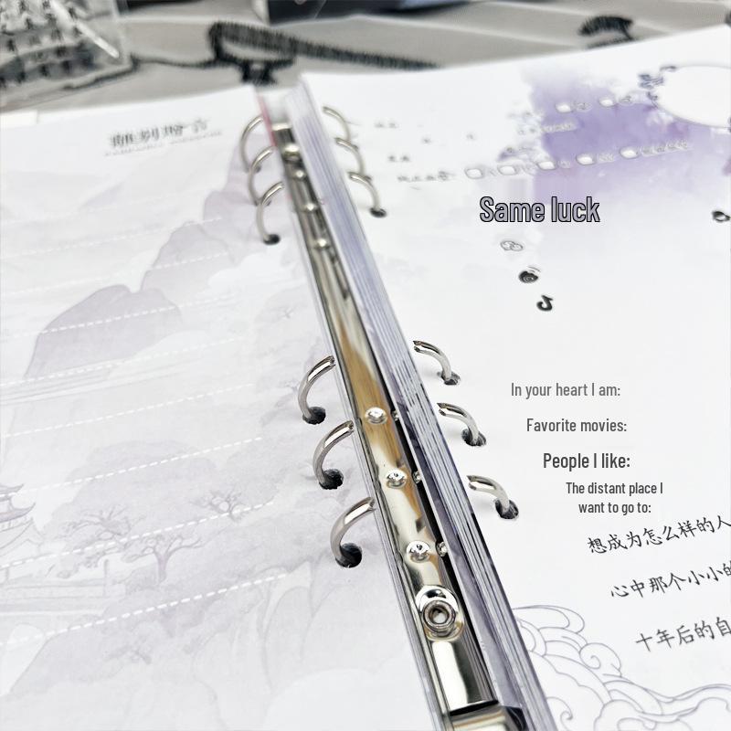 Shibo Chinese Style Yearbook: A4/16K, Junior & Senior High Graduation, Full Color, Detachable Pages