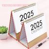 Многофункциональный планировщик, органайзер для календаря на 2025 год, модный настольный бумажный календарь для домашнего офиса
