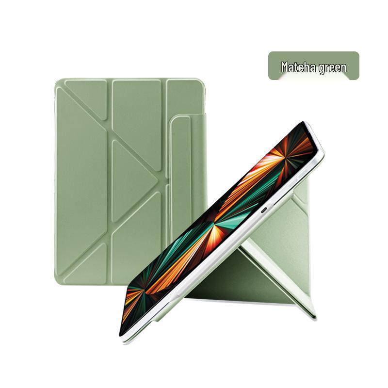 Магнитный защитный чехол для iPad 2024 Pro 11 дюймов Air 4/5 с вертикальной/горизонтальной подставкой и регулируемым слотом для стилуса