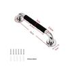 304 Stainless Steel Non-Slip Bathroom Handrail with Silicone Grip
