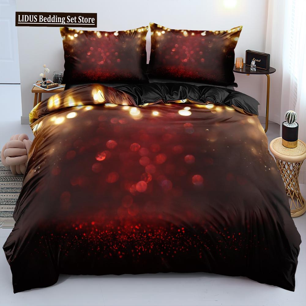 Комплект постельного белья в скандинавском стиле с принтом 3D «Снежное дерево» и наволочкой из полиэстера для взрослых, размер King Size