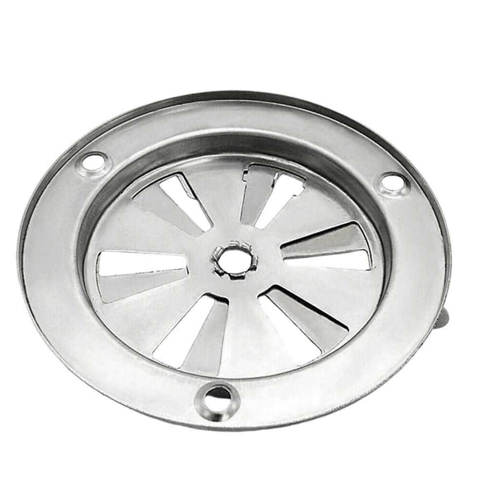 1Pcs Silver Smoker Air Vent Damper Stainless Steel Stove Air Vent for Oven Test Chamber