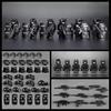Military Special Forces Minifigures Building Blocks SWAT Ghost Commando Police Soldiers Army Action Figure Weapons Bricks Kids Toy Birthday Gifts