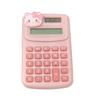 Cartoon Calculator Multifunctional Handheld Small Pocket Calculator with LED Display for Desktop Off