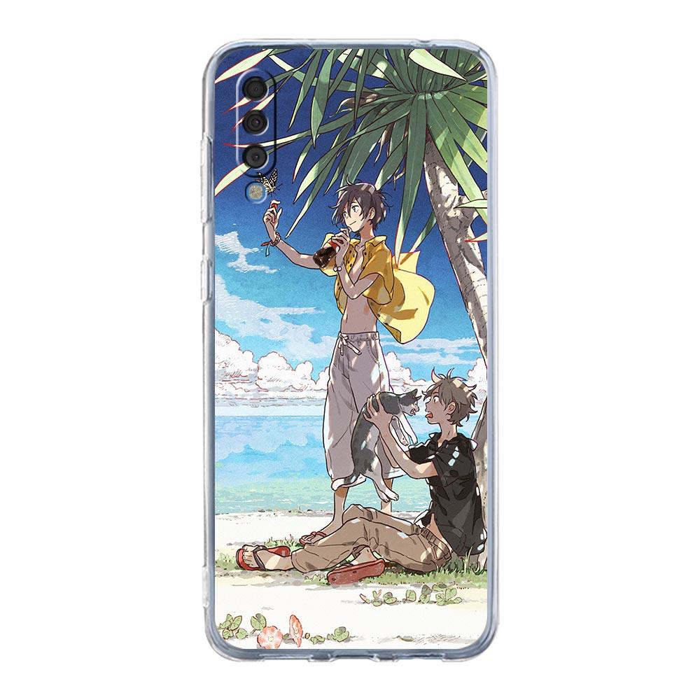 Чехол для телефона с рисунком аниме Seaside Umibe No Etranger для Samsung Galaxy A50 A70 A30 A40 A20E A10 A10S A20S A04s A12 A22 A32 A52S A72 5G