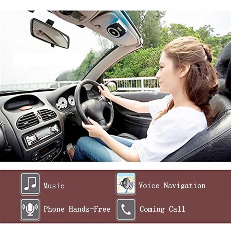 4 языка, Bluetooth-спикерфон, беспроводной портативный динамик, автомобильное движение, АВТО НА HD