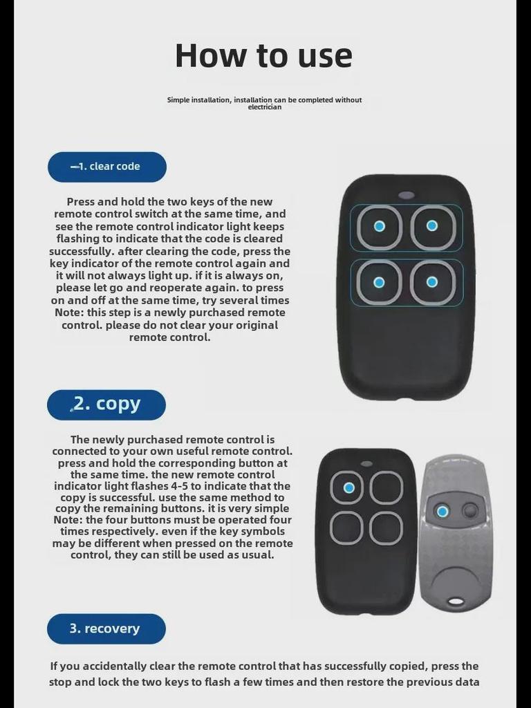 Многочастотный беспроводной пульт дистанционного управления для модификации автомобиля, безопасности, доступа и освещения