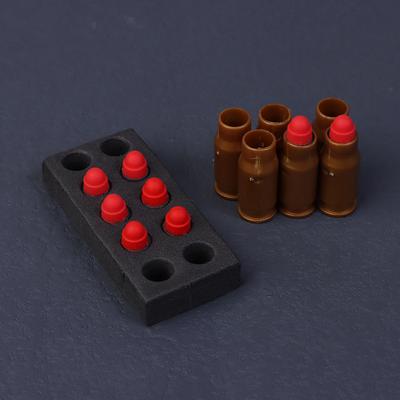 Мягкая пуля для игрушечного пистолета Glock/M1911/Ups/Desert Eagle, 7 мм, маленькая мягкая пуля, зажим для картриджа, аксессуары для выбросного пистолета