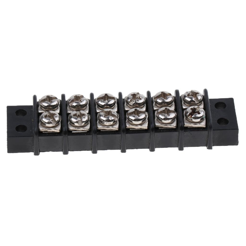 Сменная морская лодка, 6-позиционная двухрядная винтовая клемма 450 В/30 А