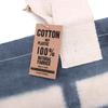 Cotton Tote Bag Tie-Dye Blue Flower 38x42x12cm