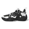 Adidas Харден Вол. 6 J Black White Детские кроссовки Core-Black Cloud-White GV8775
