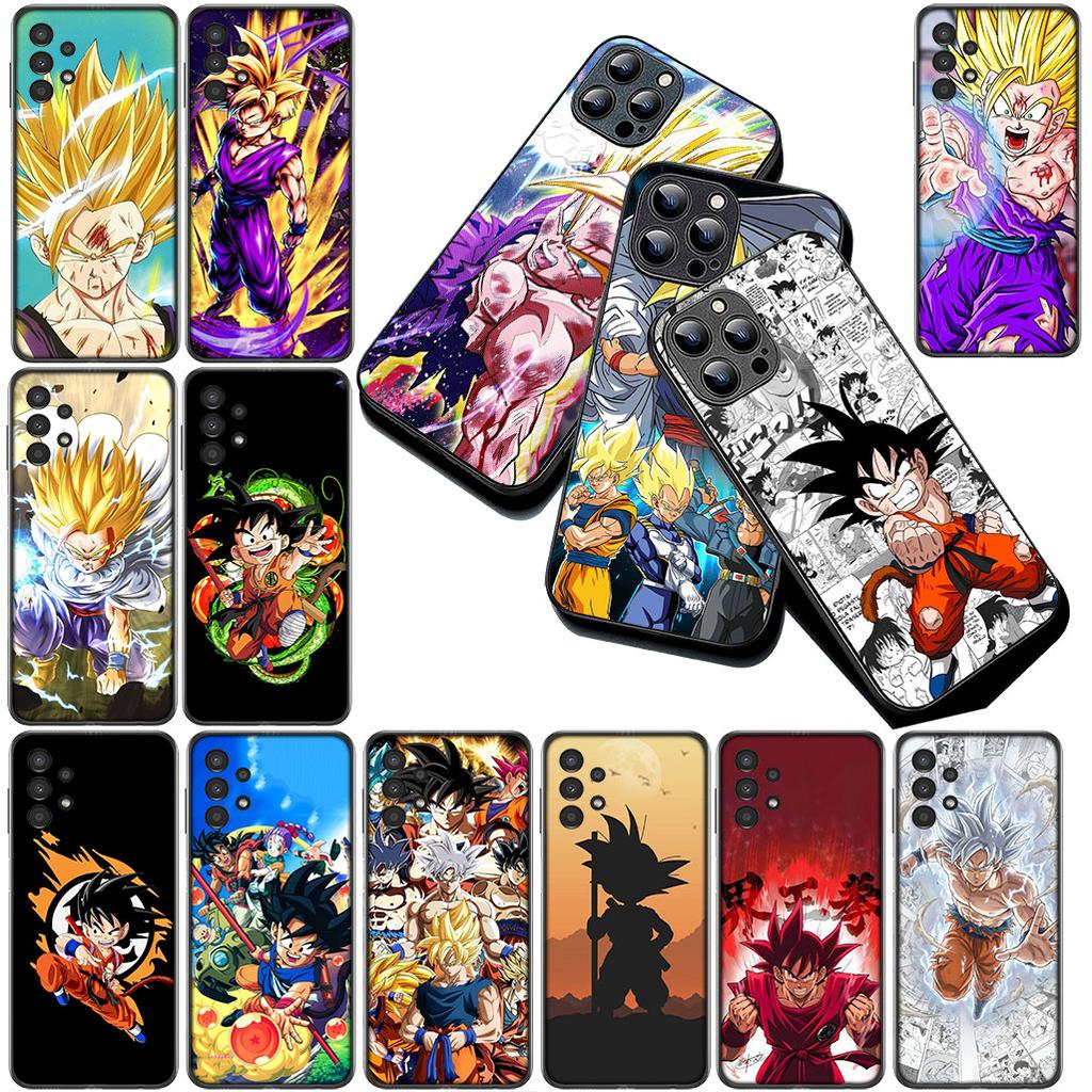 Cover for Motorola Moto G86 G57 E14 E15 G14 G34 G67 G84 G24 A54 G15 Power E22 Casing Phone Case Son Dragons Gokus Balls Gohan