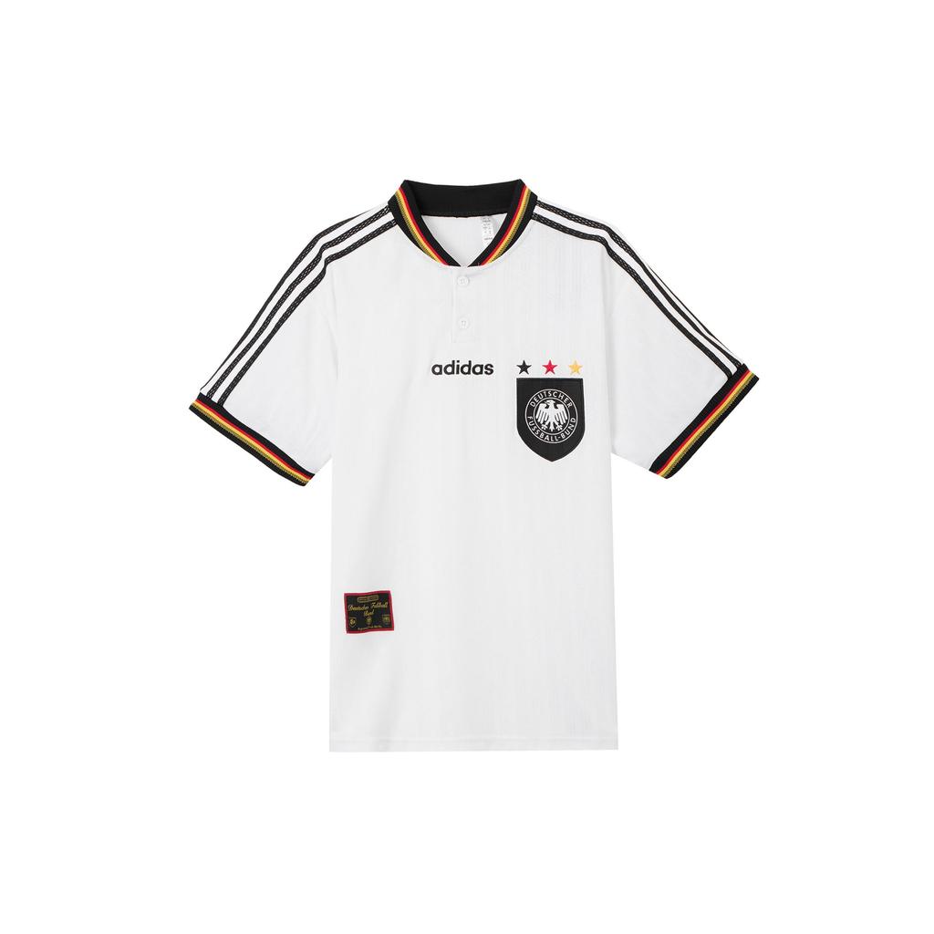 adidas Германия 1996 Домашняя футболка Футбольная футболка Мужская Белая IT7749