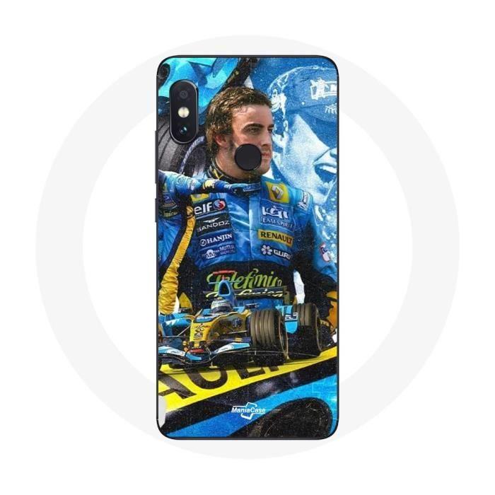 Чехол для Xiaomi Redmi Note 5 AI Двойная камера Формулы 1 Фернандо Алонсо Чемпион мира F1