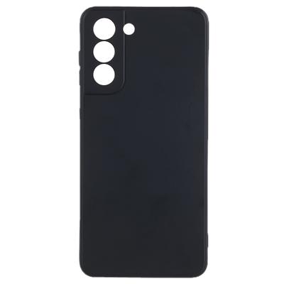 Для Samsung Galaxy S21+ 5G Задняя крышка с подкладкой из микроволокна Чехол из ТПУ Прорезиненная накладка для мобильного телефона