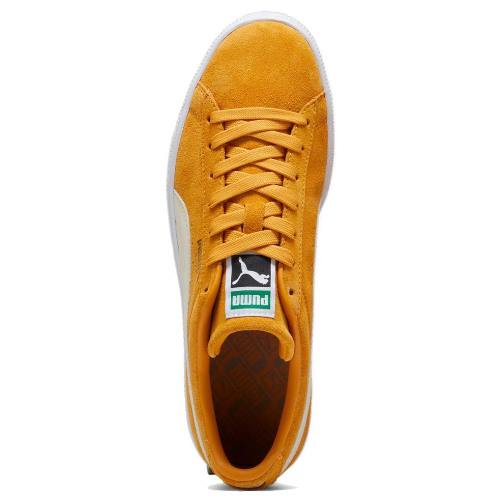 Puma Suede Classic 21 Имбирный чай Унисекс Кроссовки Оранжевый Белый 374915-97