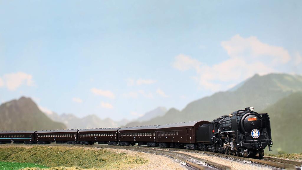 KATO Модель паровоза N-Gauge C62 Tokaido Type 2017-7
