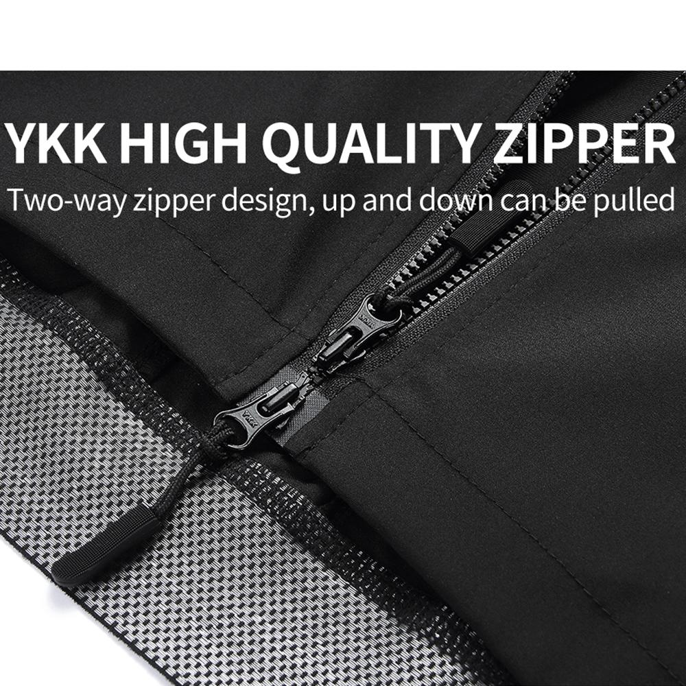 Wosawe Cycling Windbreaker Men Bicycle Vest Sleeveless Cycling Jacket Reflective Gilet Outdoor Sports Running Top