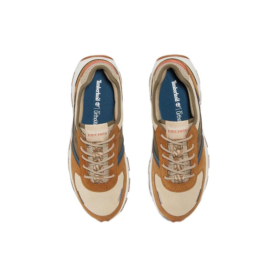 Timberland Winsor Park Повседневные Удобные Нескользящие Прочные Низкие Кроссовки Мужские Кроссовки Коричневый Желтый A5W2R