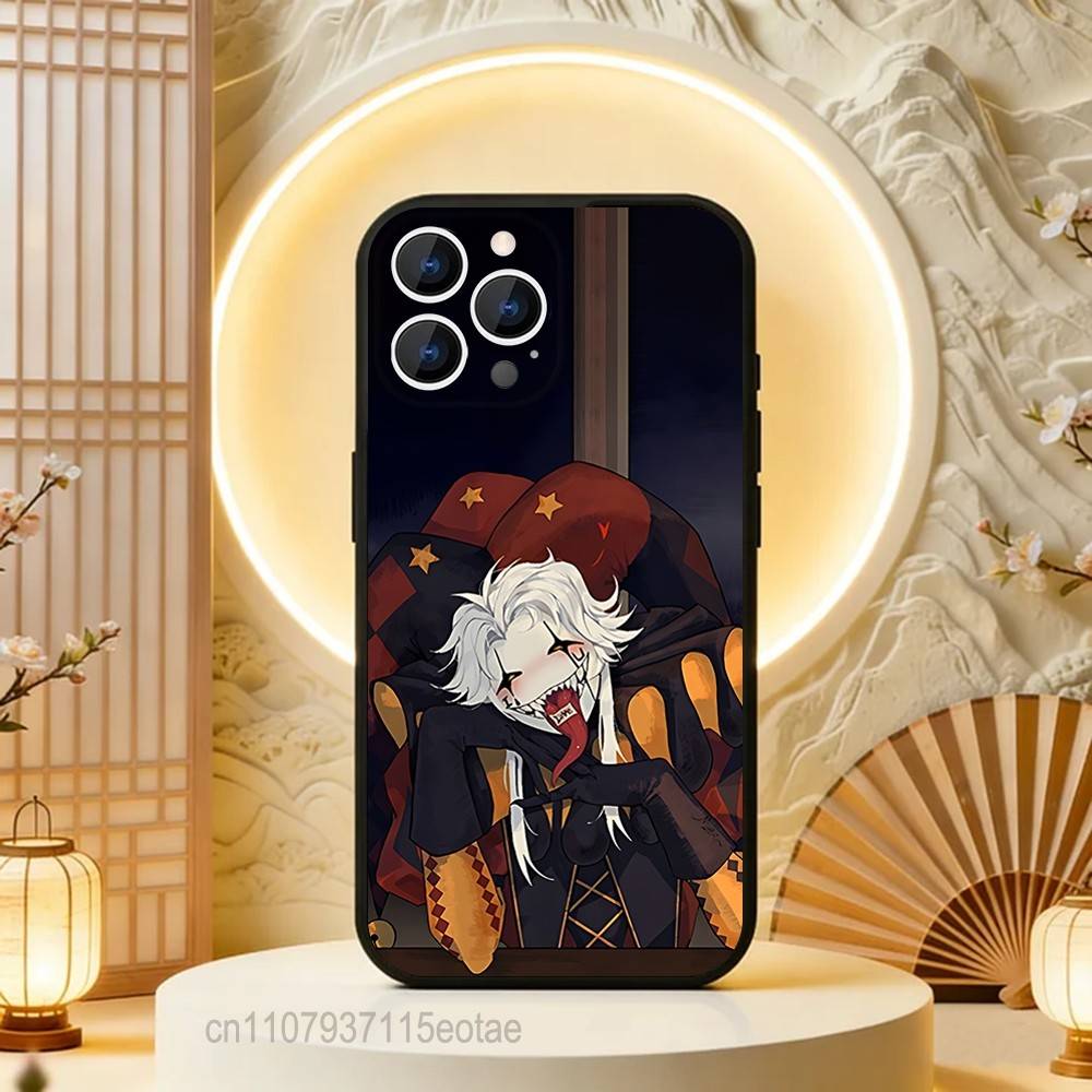 F-Freak P-Pierrots Цирк Черный Мягкий Чехол Для iPhone 17 13 14 15 11 16 12 Pro Max Pro Max Plus E Air Mini Чехол-Оболочка Для Телефона