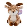 Fluffy Christmas Deer Toy Interactive Stuffed Animal Dolls Toys  Birthday Gifts