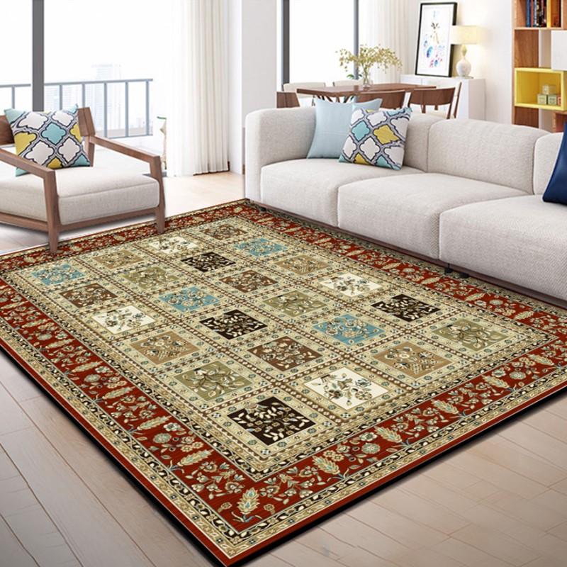 Persian Living Room Carpet Bedroom Bedside Sofa Coffee Table Study Retro European and American Carpet