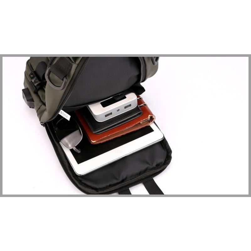 Сумка через плечо для мужчин и женщин, маленькая сумка через плечо, водонепроницаемый рюкзак через плечо, легкая сумка через плечо для походов и путешествий