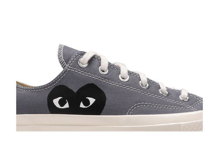 Men's Sneakers Men's Comme des Garçons PLAY x Converse Chuck 70 Low 'Steel Gray'