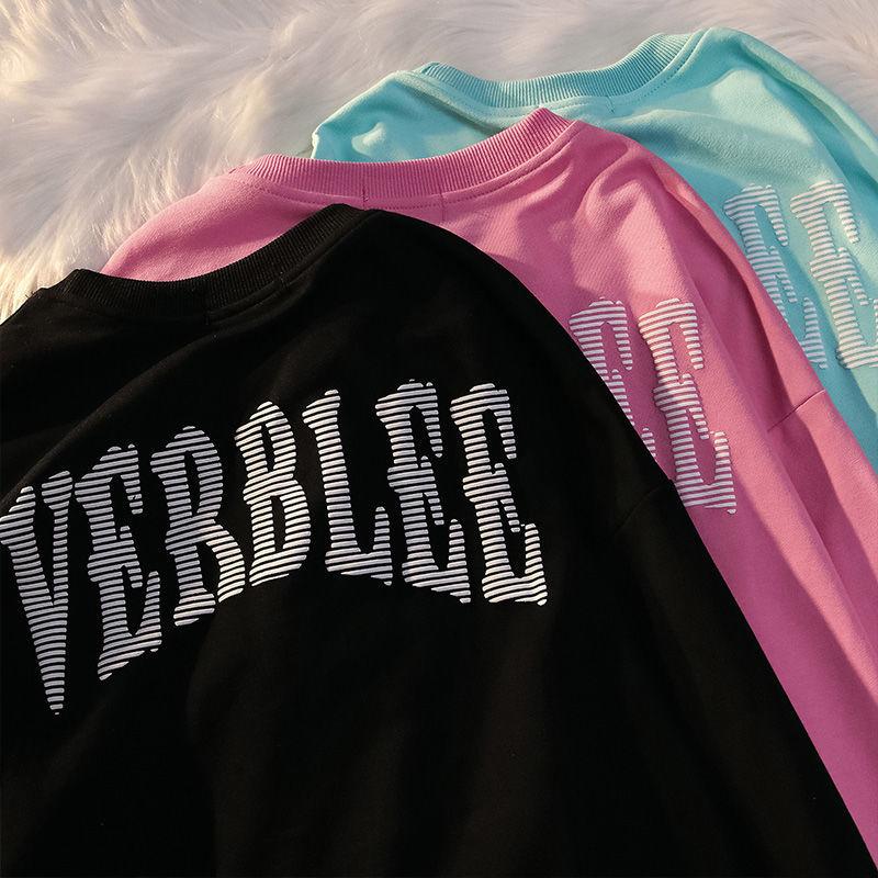 Women's Hip-hop Streetwear Harajuku Hoodie Retro Japanese Anime Girl Sweater Spring and Autumn Pullover