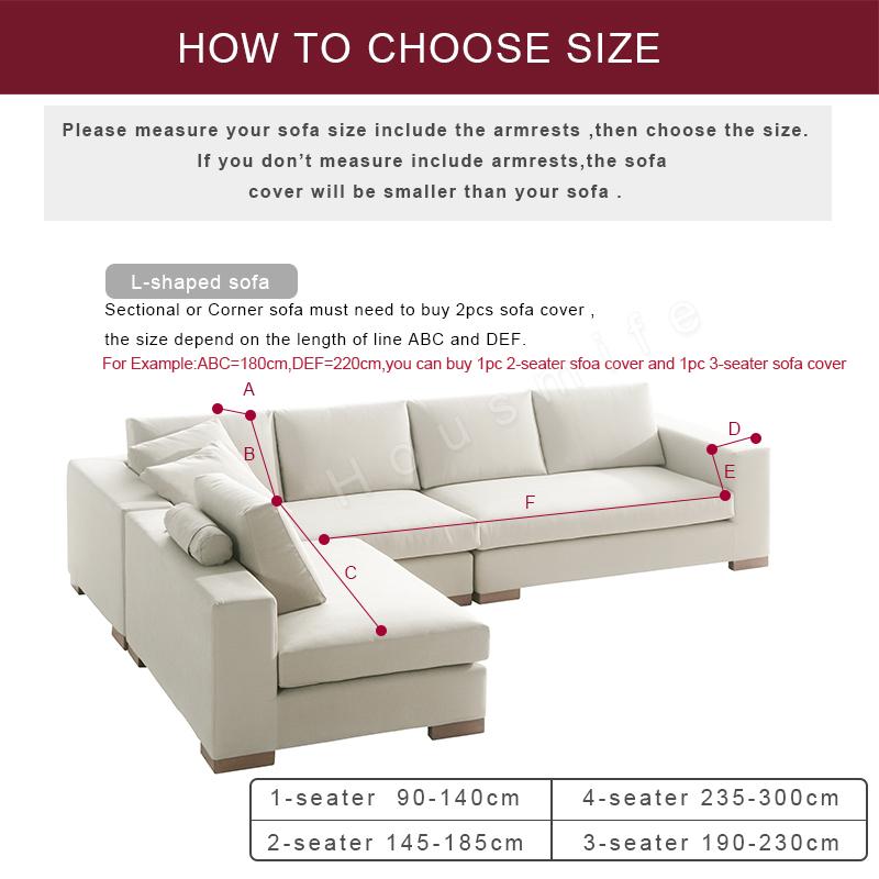 Спандекс современный полиэстер угловой диван чехлы для дивана эластичный чехол для дивана защита для стула L-образная форма нужно 2 шт.