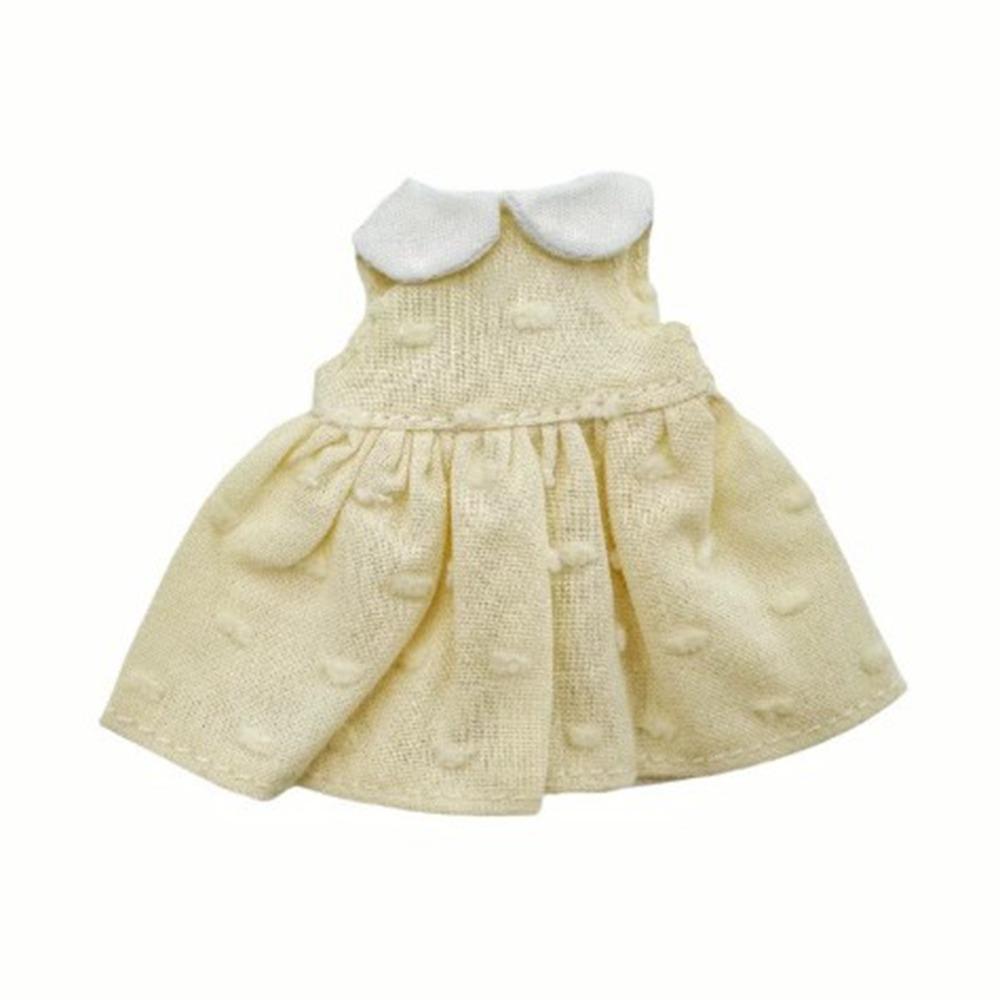Fashion Doll Dot Dresses Accessories Tops Clothes Skirt for 1/11 OB11 Dolls/for 1/12 BJD