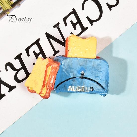 Имитация еды, магнит на холодильник, смола, дуриан, мороженое, яйцо, микроволновая печь, доска, магнит на холодильник, украшение для дома, офиса и кухни