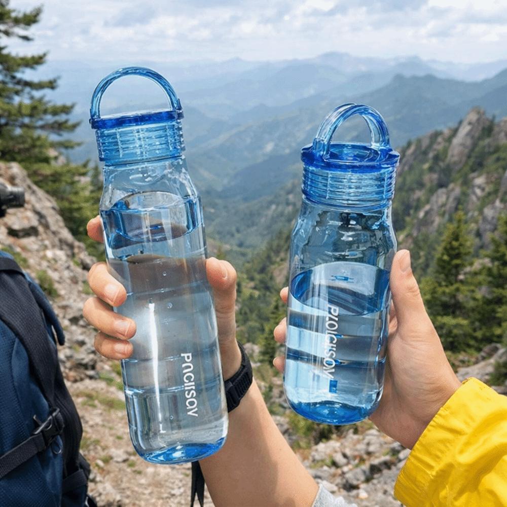 Transparent Portable Water Cup Leak Proof Cold Drink Cup Gym Fitness Drinkware Gym Fitness