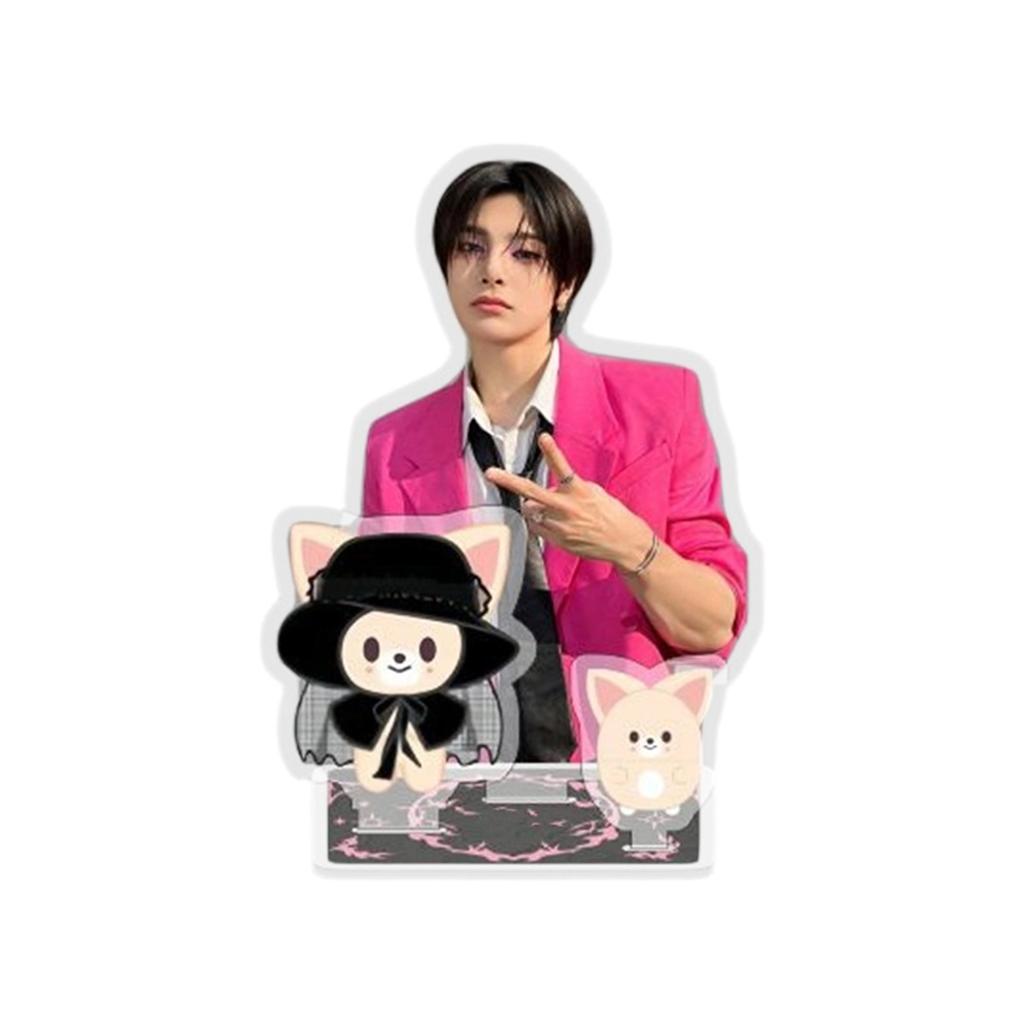 Album Acrylic Character  Standee - Double-Sided 12.5cm Humanoid Standing Plaque Ornaments