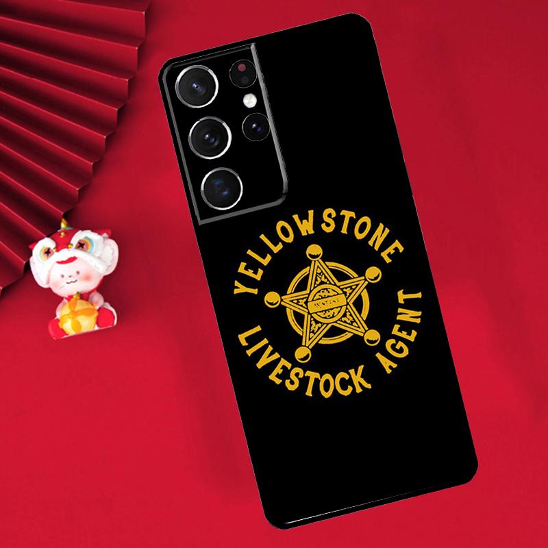 Yellowstone Tv Show Case For Samsung Galaxy S26 S25 S24 Ultra S21 S20 S22 S23 Ultra S10 Plus S25 FE Cover Funda