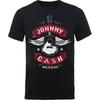 Футболка унисекс Johnny Cash с крылатой гитарой